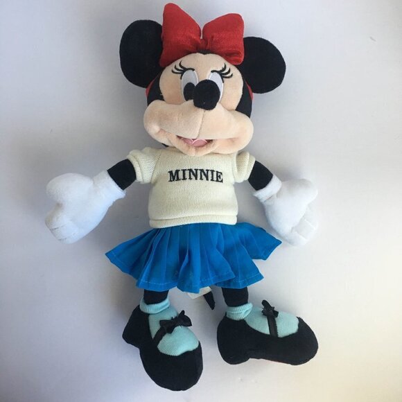 Disney Parks Minnie Mouse Mickey Mouse Mouseketeers Stuffed Animal Plush Toy - Picture 2 of 11
